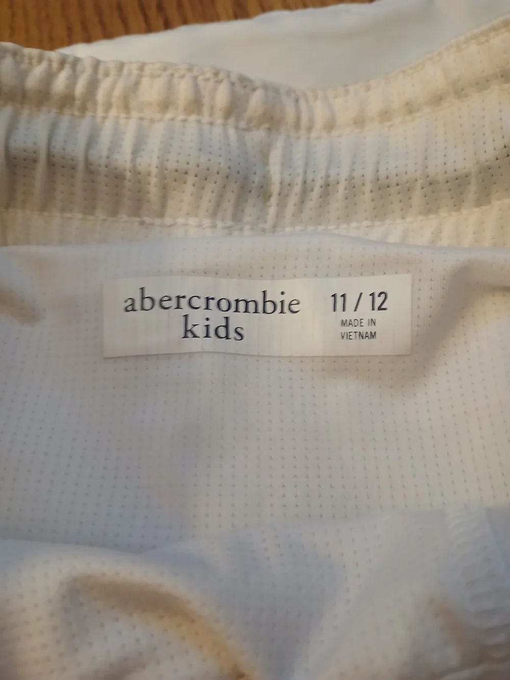 Abercrombie Kids Swim Trunks Boys 11/12 Ombre Sunset Yellow Teal Board Shorts